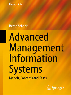 cover image of Advanced Management Information Systems